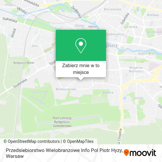 Mapa Przedsiebiorstwo Wielobranzowe Info Pol Piotr Hyzy