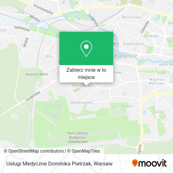 Mapa Usługi Medyczne Dominika Pietrzak