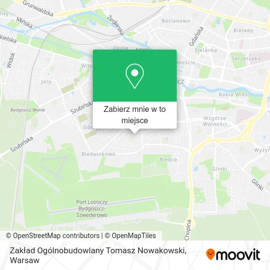 Mapa Zakład Ogólnobudowlany Tomasz Nowakowski