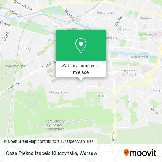 Mapa Oaza Piękna Izabela Kluczyńska