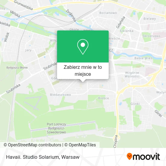 Mapa Havaii. Studio Solarium