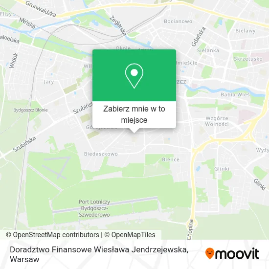 Mapa Doradztwo Finansowe Wiesława Jendrzejewska