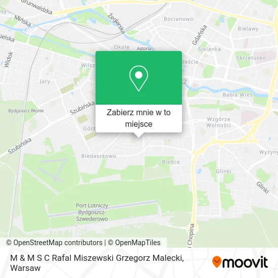 Mapa M & M S C Rafal Miszewski Grzegorz Malecki