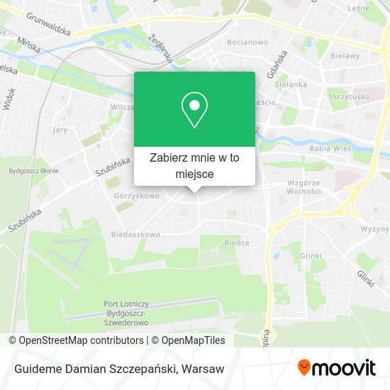 Mapa Guideme Damian Szczepański