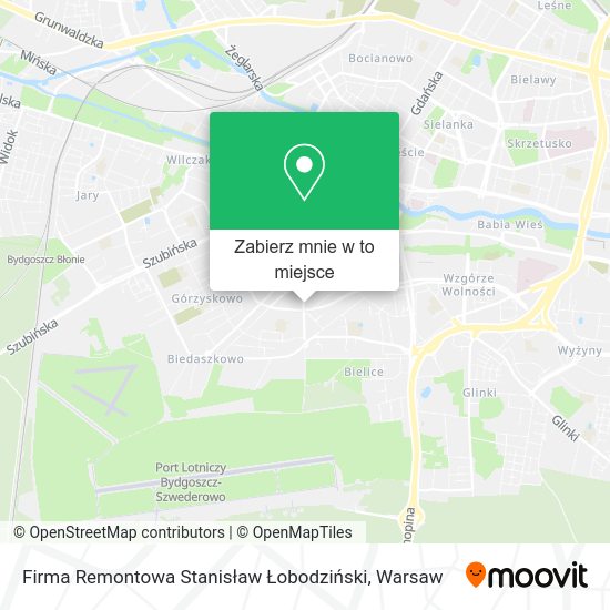 Mapa Firma Remontowa Stanisław Łobodziński