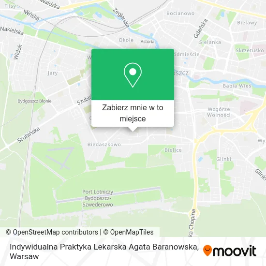 Mapa Indywidualna Praktyka Lekarska Agata Baranowska