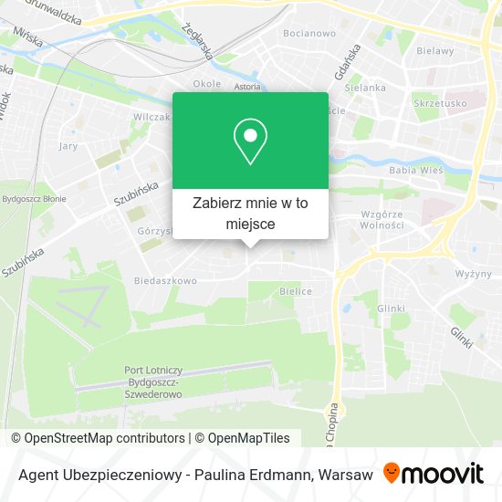 Mapa Agent Ubezpieczeniowy - Paulina Erdmann