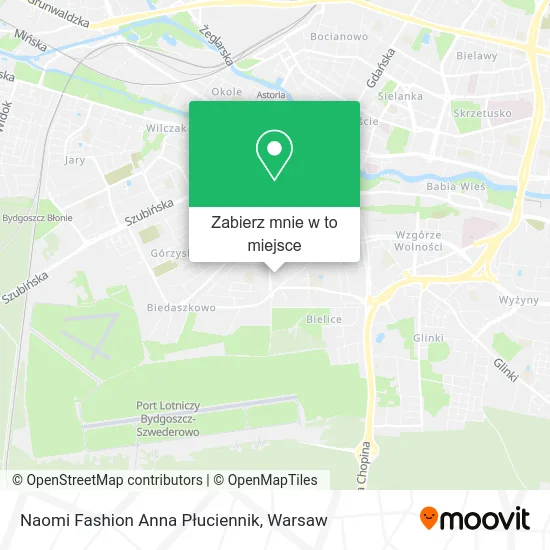 Mapa Naomi Fashion Anna Płuciennik