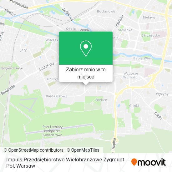 Mapa Impuls Przedsiębiorstwo Wielobranżowe Zygmunt Pol