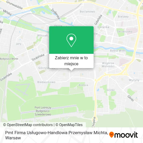 Mapa Pmt Firma Usługowo-Handlowa Przemysław Michta
