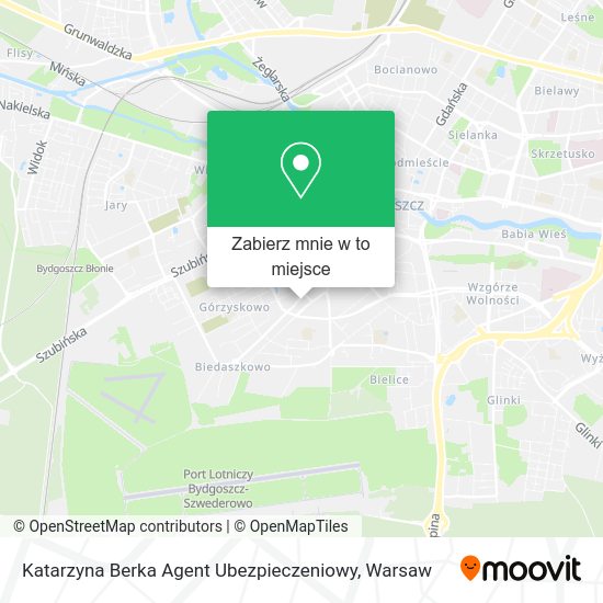 Mapa Katarzyna Berka Agent Ubezpieczeniowy