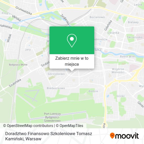 Mapa Doradztwo Finansowo Szkoleniowe Tomasz Kamiński