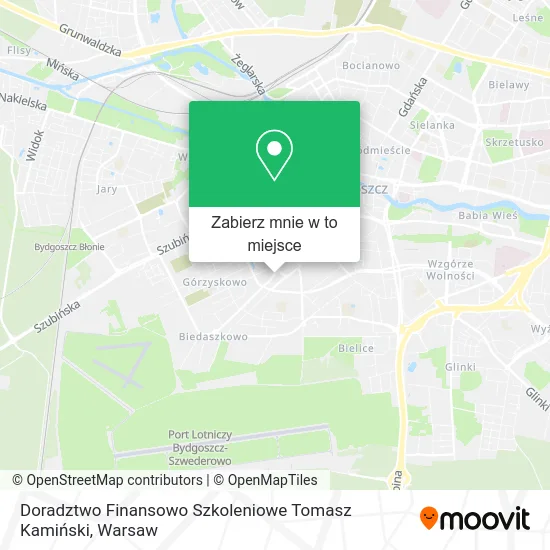 Mapa Doradztwo Finansowo Szkoleniowe Tomasz Kamiński
