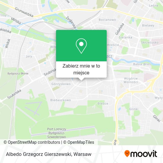 Mapa Albedo Grzegorz Gierszewski