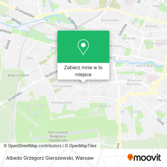 Mapa Albedo Grzegorz Gierszewski