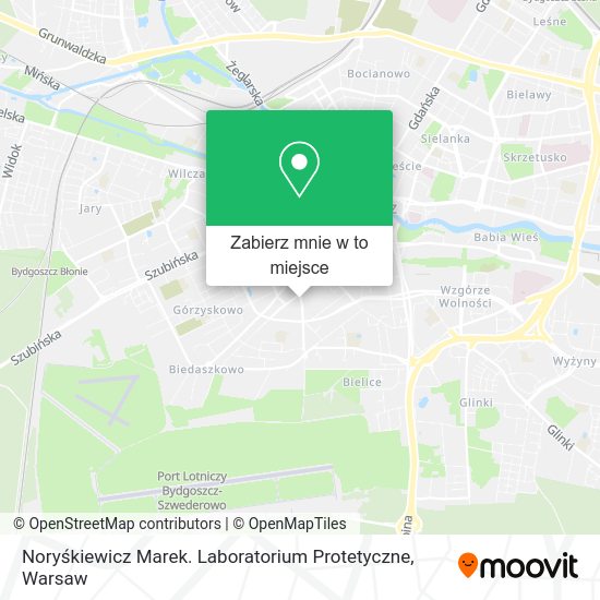 Mapa Noryśkiewicz Marek. Laboratorium Protetyczne