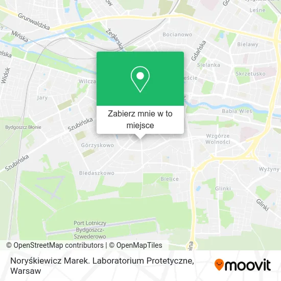 Mapa Noryśkiewicz Marek. Laboratorium Protetyczne