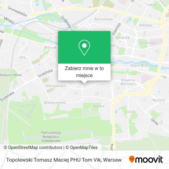 Mapa Topolewski Tomasz Maciej PHU Tom Vik