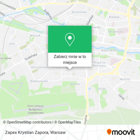 Mapa Zapex Krystian Zapora