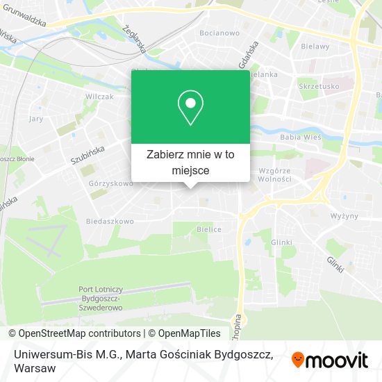 Mapa Uniwersum-Bis M.G., Marta Gościniak Bydgoszcz