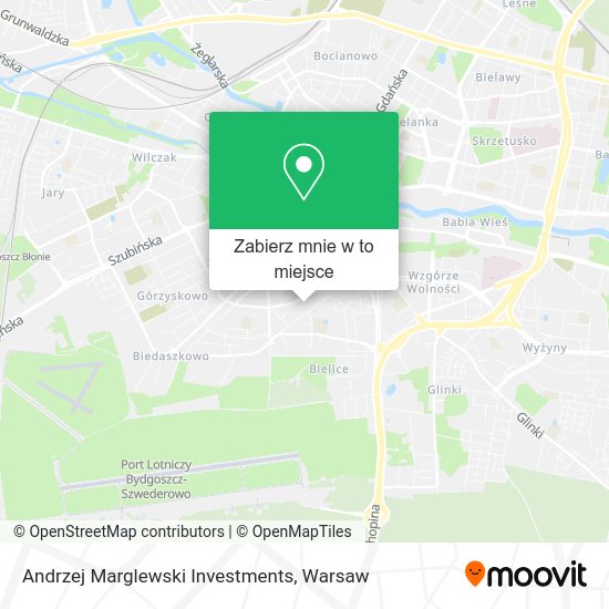 Mapa Andrzej Marglewski Investments