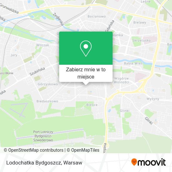 Mapa Lodochatka Bydgoszcz