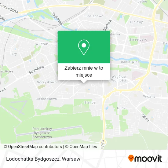 Mapa Lodochatka Bydgoszcz