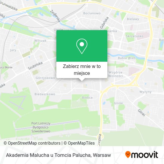 Mapa Akademia Malucha u Tomcia Palucha