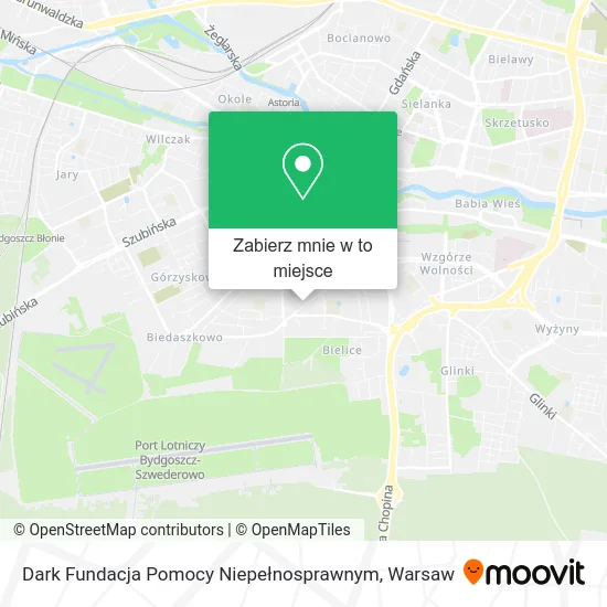 Mapa Dark Fundacja Pomocy Niepełnosprawnym