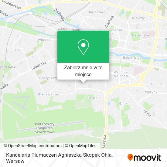 Mapa Kancelaria Tlumaczen Agnieszka Skopek Ohla