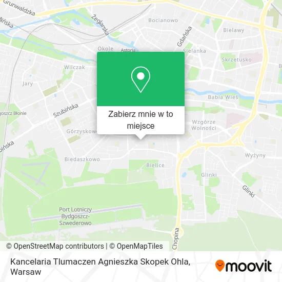 Mapa Kancelaria Tlumaczen Agnieszka Skopek Ohla