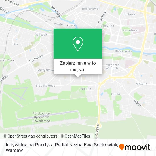 Mapa Indywidualna Praktyka Pediatryczna Ewa Sobkowiak