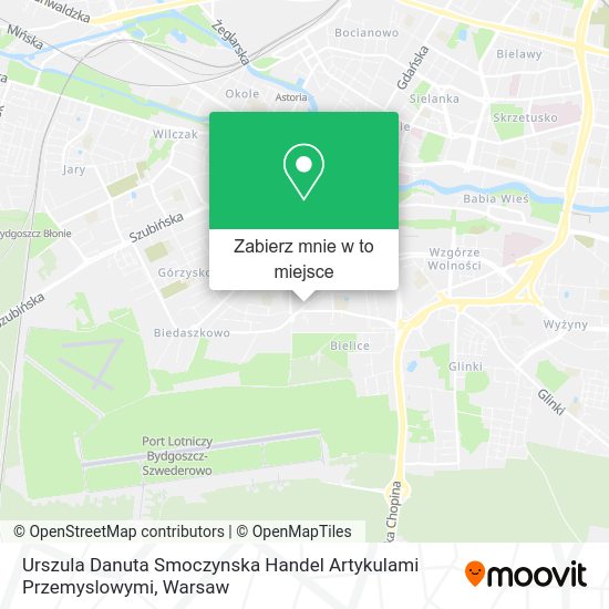 Mapa Urszula Danuta Smoczynska Handel Artykulami Przemyslowymi