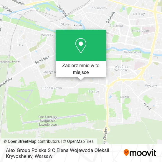 Mapa Alex Group Polska S C Elena Wojewoda Oleksii Kryvosheiev