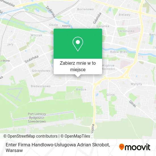 Mapa Enter Firma Handlowo-Usługowa Adrian Skrobot