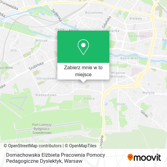 Mapa Domachowska Elżbieta Pracownia Pomocy Pedagogiczne Dyslektyk