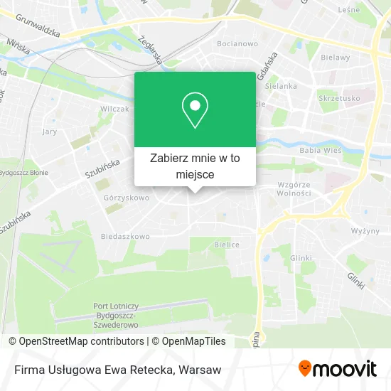 Mapa Firma Usługowa Ewa Retecka