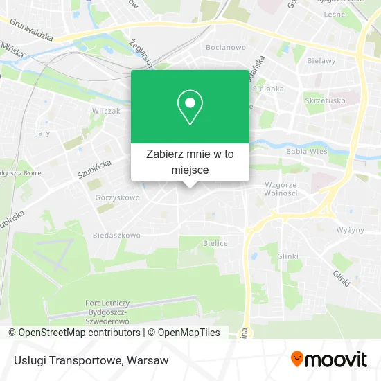 Mapa Uslugi Transportowe