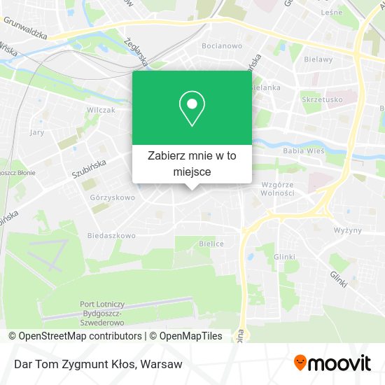 Mapa Dar Tom Zygmunt Kłos