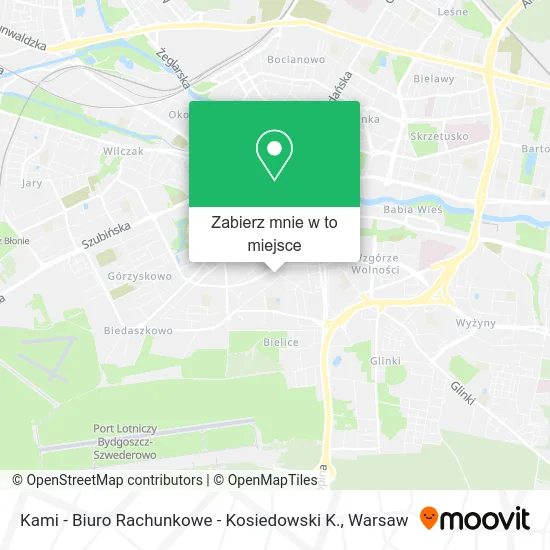Mapa Kami - Biuro Rachunkowe - Kosiedowski K.