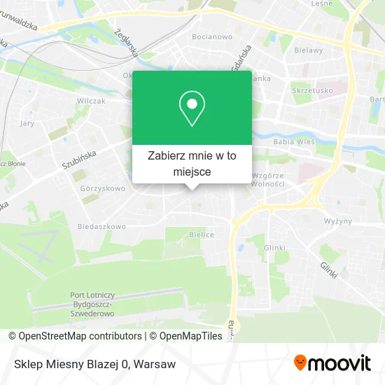 Mapa Sklep Miesny Blazej 0