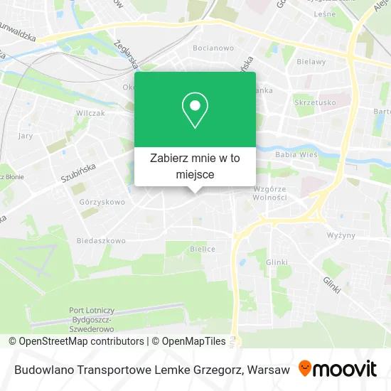 Mapa Budowlano Transportowe Lemke Grzegorz