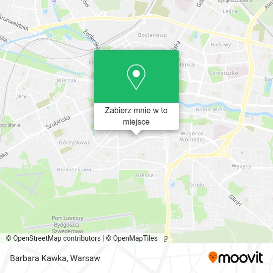 Mapa Barbara Kawka