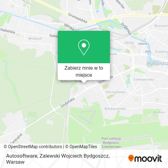 Mapa Autosoftware, Zalewski Wojciech Bydgoszcz