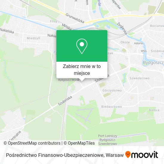 Mapa Pośrednictwo Finansowo-Ubezpieczeniowe