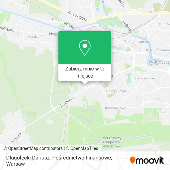Mapa Długołęcki Dariusz. Pośrednictwo Finansowe