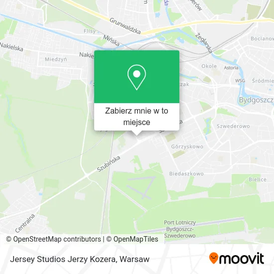 Mapa Jersey Studios Jerzy Kozera