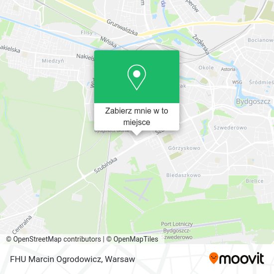 Mapa FHU Marcin Ogrodowicz