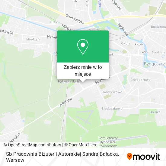 Mapa Sb Pracownia Biżuterii Autorskiej Sandra Bałacka