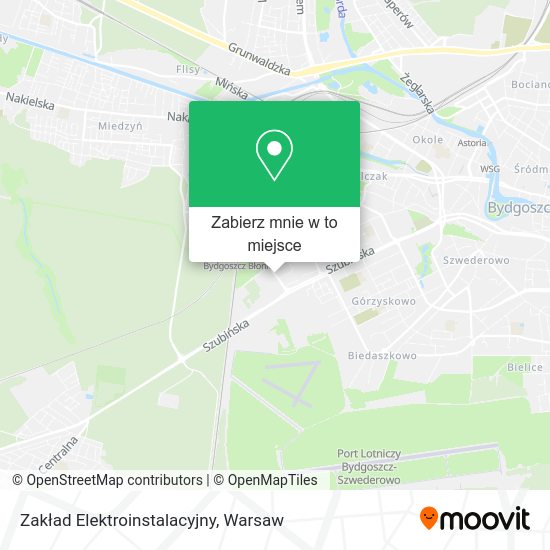 Mapa Zakład Elektroinstalacyjny